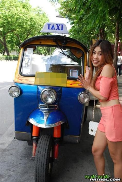 Today we introduce Kim See her photoshoot at the TuktukPatrol. . Tuk tuk prol
